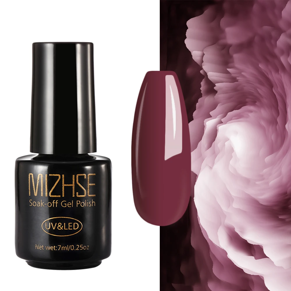 DSH005 MIZHSE Гель-лак для ногтей набор розовый зеленый желтый красные блестки цвет лак для ногтей основа и верх для ногтей Esmalte Para Unha Гель-лак - Цвет: DSH005