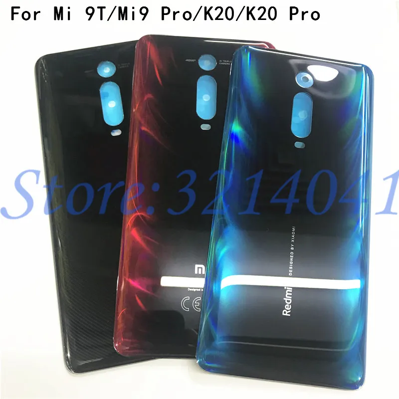 Оригинальное 3D стекло 6,39 дюйма для Xiao mi Red mi k20/K20 Pro/mi 9 T/mi 9 Pro задняя крышка батарейного отсека чехол с клейкой поверхностью