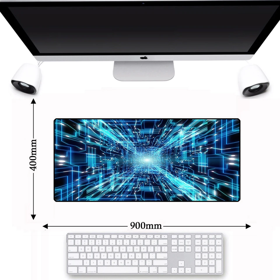 

900*400*3mm Non-slip Galaxy XL Locking Edge Large Gamer Computer Mouse Pad Game PC Gaming Big Desk Mats Keyboard Laptop Mousepad