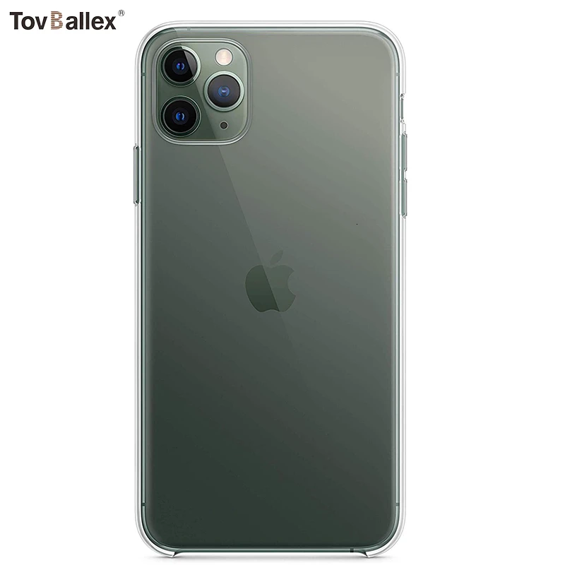 1000Pcs Phone Case For iPhone 12 11 Pro Max XS XR X 8 7 6 6S Plus SE 2020 5S Anti-Scratch Shock-Absorption Clear TPU Soft Cover |