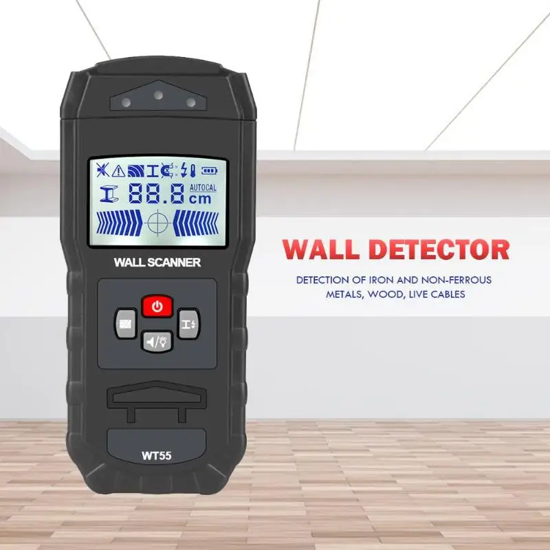 Металлоискатель Finder деревянные шпильки живого кабеля провода обнаружения стены