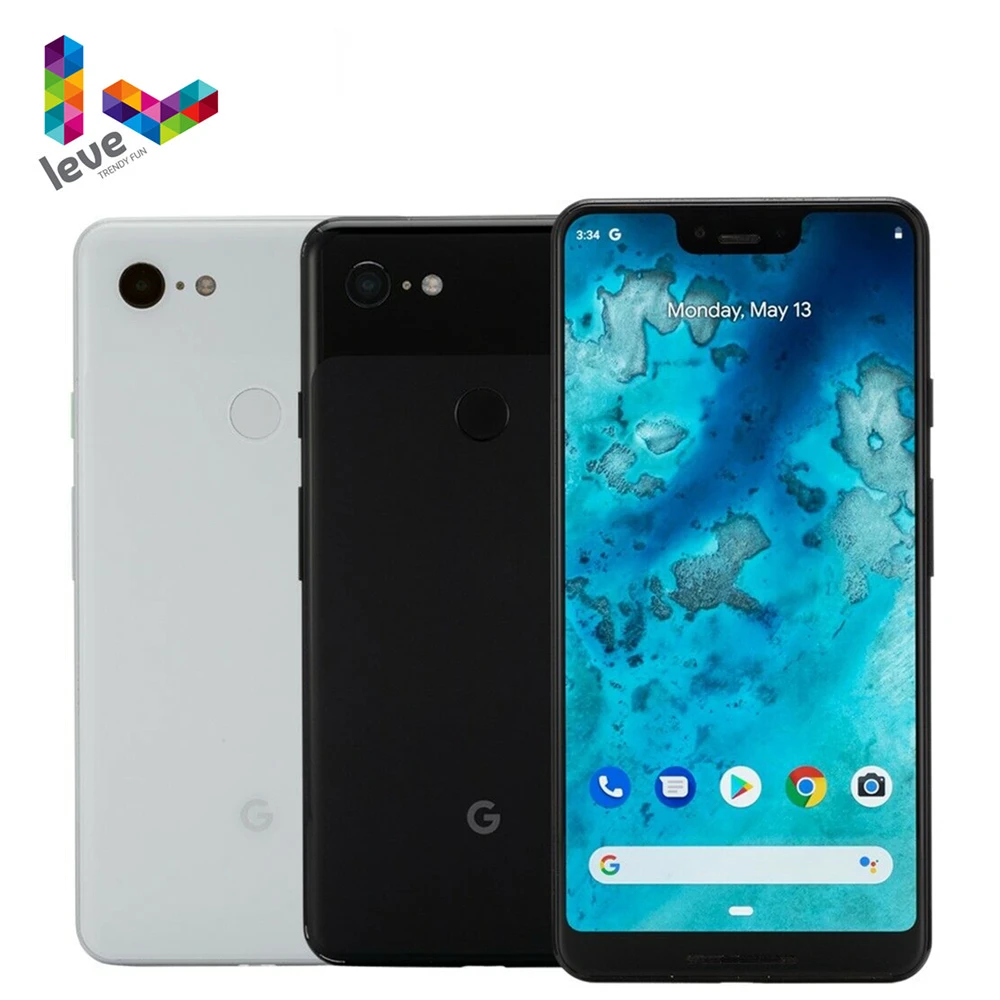 Google Pixel 3 XL USA Version XL3 Unlocked Mobile Phone 6.3" 4GB RAM 64&128GB ROM 12MP Octa Core 4G LTE Android Smartphone second hand iphone