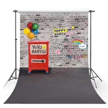 

TAIBO Vinyl Background Photography Postbox Background Brick Wall Photo Studio Backdrop Photophone