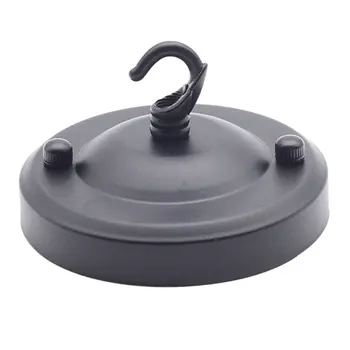 

Light Fitting Lamp Base Replacement Ceiling Hook Plate Home Iron Lantern Holder Glass Shade Chandelier Durable Accessory Vintage