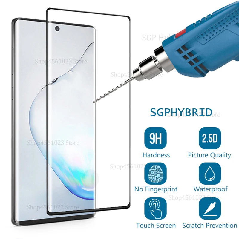 100D полное покрытие стекло для samsung Galaxy Note10 Note 10 Pro S10 S 10 S9 S8 9 8 Plus e 5G 10+ Защитная пленка для экрана защитное стекло