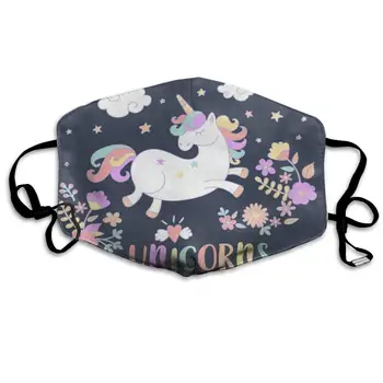 

ZHOUSUN Dustproof Unicorn are Real Flower Mouth Cover Mask Protective Warm Windproof Mask