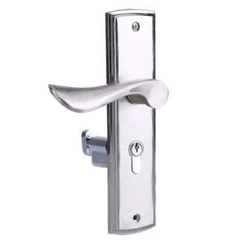 

Door Lock Door Handle Lock Cylinder Front Back Lever Latch Aluminum Alloy Locks With Keys And Screws For Security Free Shipping