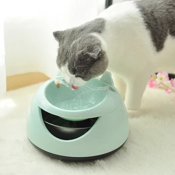 

Automatic Luminous Pets Water Fountain for cats Fountain dogs USB Electric Water dispenser drinking bowls for a cat