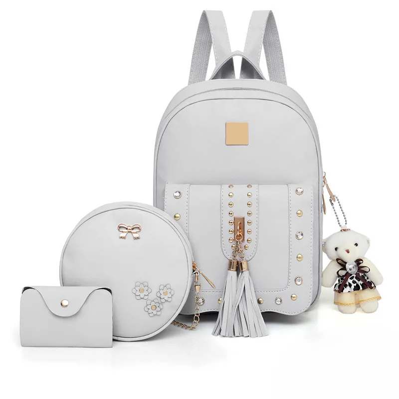 

Self Marketing 2019 New Style shuang bei bao Tassels Rivet Cool WOMEN'S Bag Picture Assortments Bag
