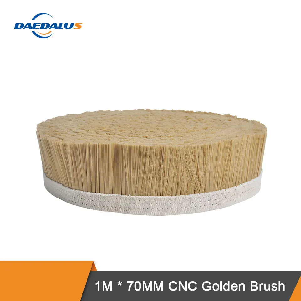 Daedalus 10M x 70mm CNC Golden Brush for Vacuum Cleaner Woodworking Milling Machine Tools | Инструменты