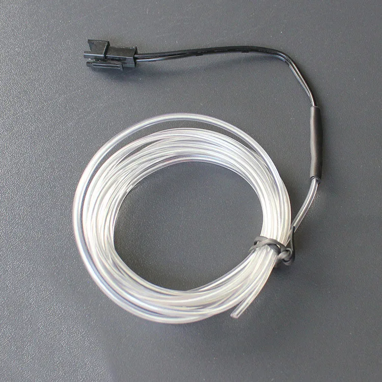 Neon Light Sewing Edge EL Wire Led Dance Party Decor Car Lights Neon LED lamp Flexible 2m Rope Tube LED Strip 2M Length