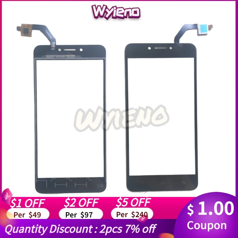 Сенсорный экран Wyieno 5 шт./лот для BQ 5206L BQ5206L баланс сенсорная панель дигитайзер 2