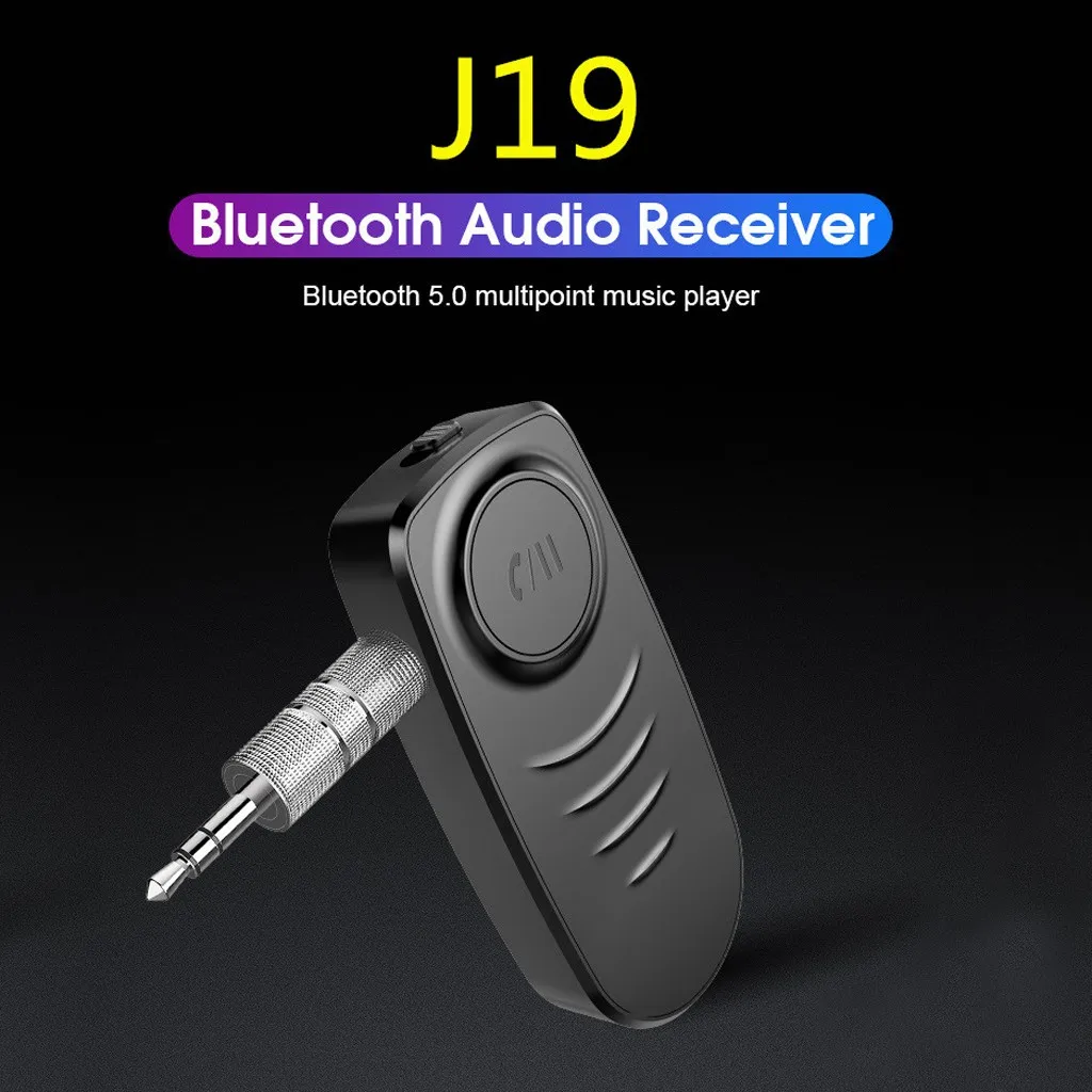Автомобильный Aux Bluetooth 5,0 адаптер беспроводной 3,5 мм аудио приемник для Авто Bluetooth Handsfree автомобильный комплект Динамик Наушники# WL1