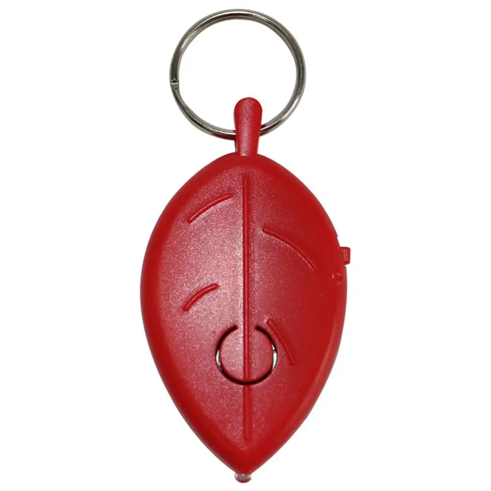 Брелок Голосовое управление устройство против потери лист мини сигнал для нахождения ключей мигающий бегущий дистанционный детский ключ сумка кошелек локаторы - Цвет: Red