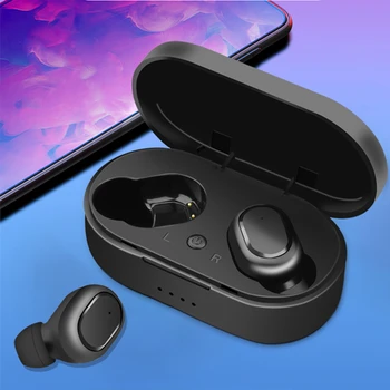 

Newest Bluetooth Earphone PK Redmi Airdots Wireless Headphones TWS 5.0 IPX4 Waterproof Noise Cancelling Gaming Headset With Mic