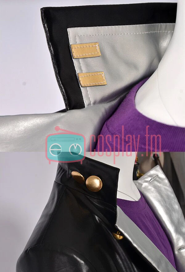 Аниме! JOJO'S Необычные Приключения Kujo униформа для косплея по jotaro Косплей Костюм Хэллоуин вечерние унисекс Наряд