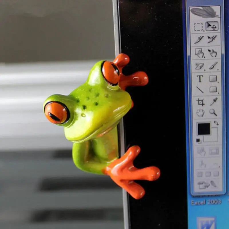 Повседневная коллекция животных лягушка Волшебные садовые фигурки миниатюрный