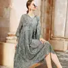 2022 New Summer Elegant Mesh Lace Embroider Women A Line Dress Hooded Cap Full Sleeve Dresses Loose Vestido Plus Size 4xl S34 ► Photo 1/6