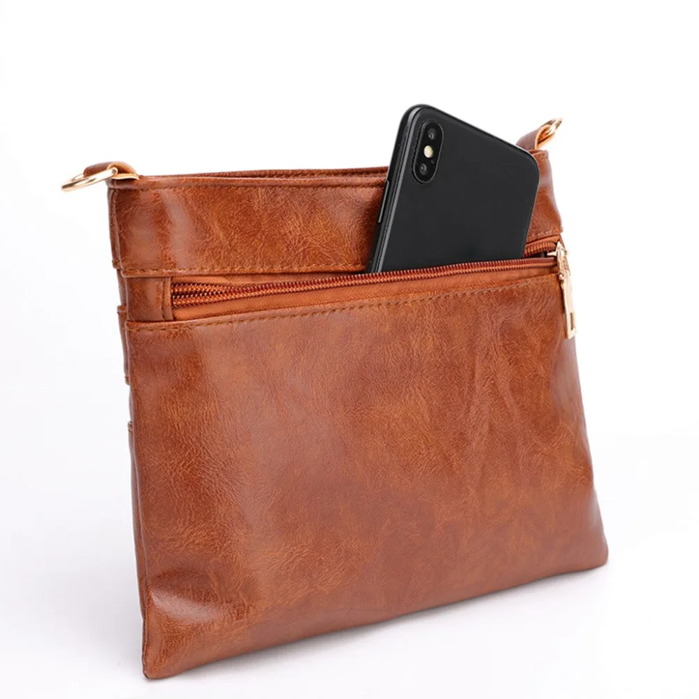 Crossbody bag Tassel Shoulder Bags Messenger Bag Phone Bag Fashion bags for women bag leather Women Zipper Solid Color bag