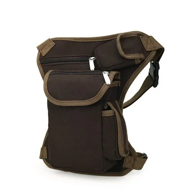 Multifunction Outdoor Cotton Sport Leg Bag Canvas Waist Bag Money Belt Fanny Pack A Lot Of Use And More Choose For Men