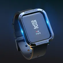 Ezon смарт-браслет ультра-тонкий Гальванизированный PC чехол защитный чехол для Amazfit Bip Молодежные часы Смарт-браслет аксессуары