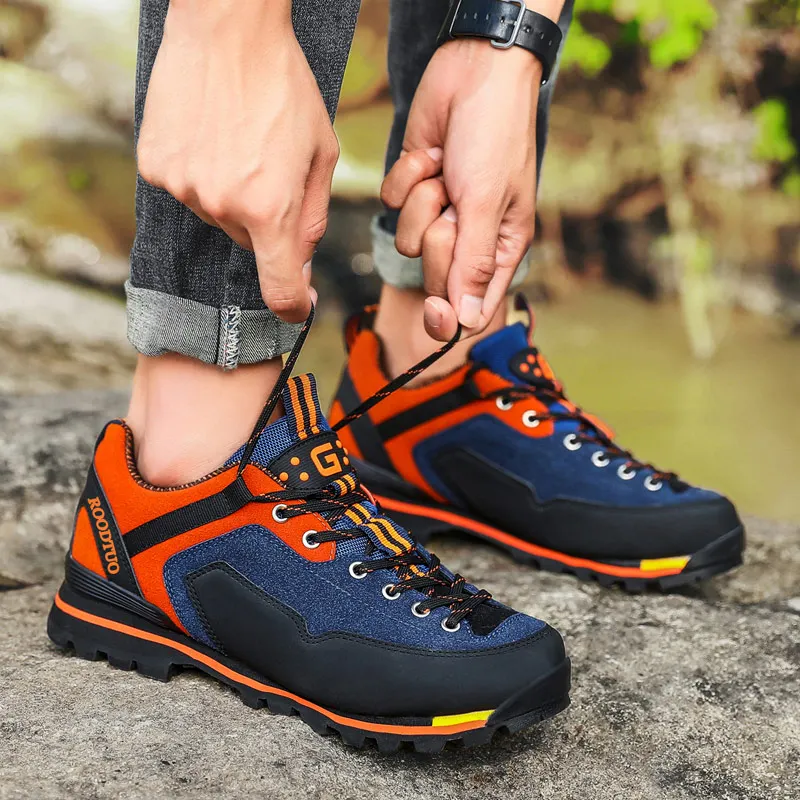 chaussure de montagne en cuir
