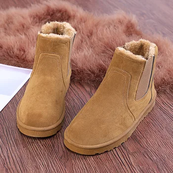 

Chelsea Boots Men Shoes Ankle Boots Men Cow Suede Leather Boots For Men Trendy Autumn Shoes Bota Masculina 2019