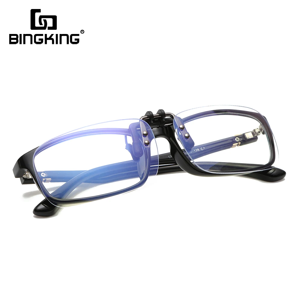 

BINGKING 2020 New Light-Yellow Anti-blue Light Computer Radiation Protection Blue Light Filter Gaming Working EyeWear Glasses