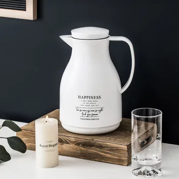 

Thermal Insulation Kettle Pressing Type 900ML Thermos Bottle Coffee Tea Milk Cans Drinking Water Pot Home Office Bar Supplier