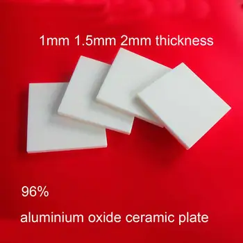 

1mm 1.5mm 2mm thick 96 aluminium oxide ceramic plate alumina wafer aluminum oxide Ceramic Heater alundum sheet ceramic radiator