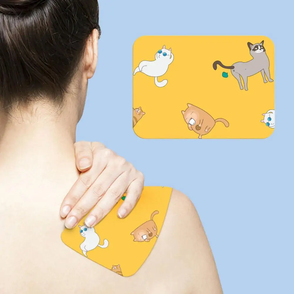 Мультфильм холодный компресс пластыри облегчение боли медицинский патч ревматоидный артрит периартрит медицинский пластырь от ревматических болей поясницы