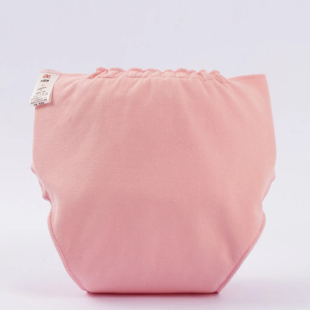 Чистый детские памперсы из хлопка Многоразовые памперсы, тканевые Подгузники моющиеся для младенцев; Детские хлопковые тренировочные трусики Трусики для подгузников