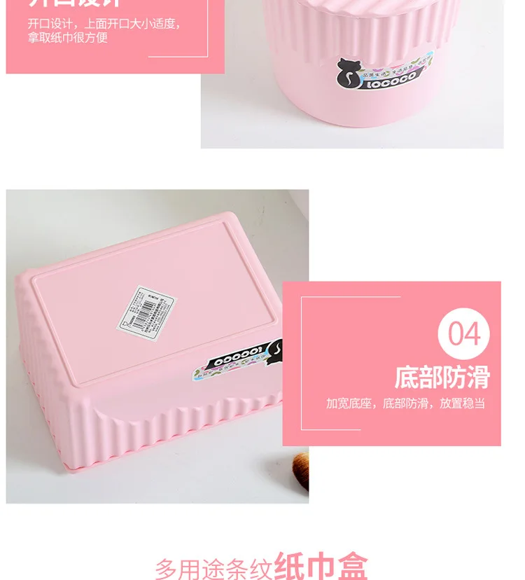 Send More Creative Tissue Box Multi-functional Living Room Paper Extraction Box Storage Box Creative Napkin Tissue Box Desktop T
