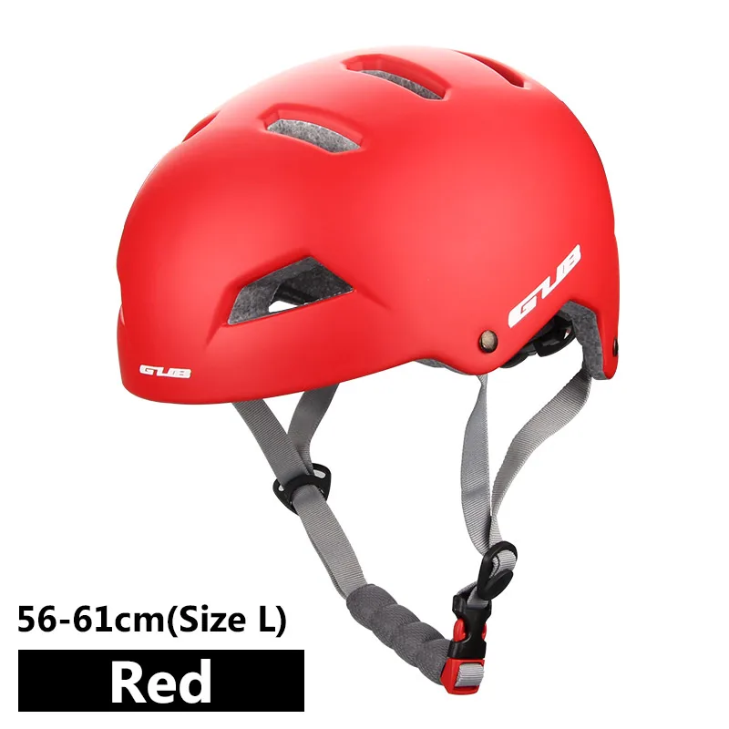 Red-L GUB велосипедный шлем дышащий MTB дорожный велосипедный шлем Открытый скалолазание горный скалолазание защитный шлем - Цвет: Red-L