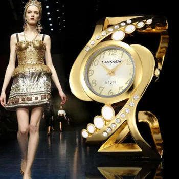 

Quartz Women Watch Bracelet Fashion Trend Students Table