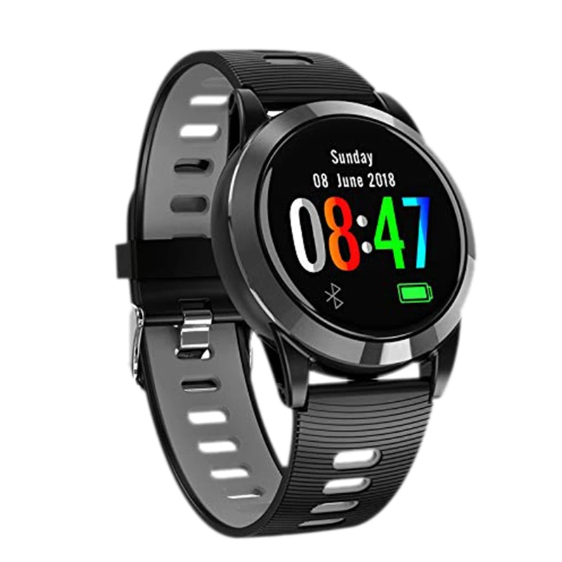 

FFYY-R15 Heart Rate Fitness Bracelet Sleep Monitor Fitness Tracker Blood Pressure Smartwatch Color Screen Round Wristband