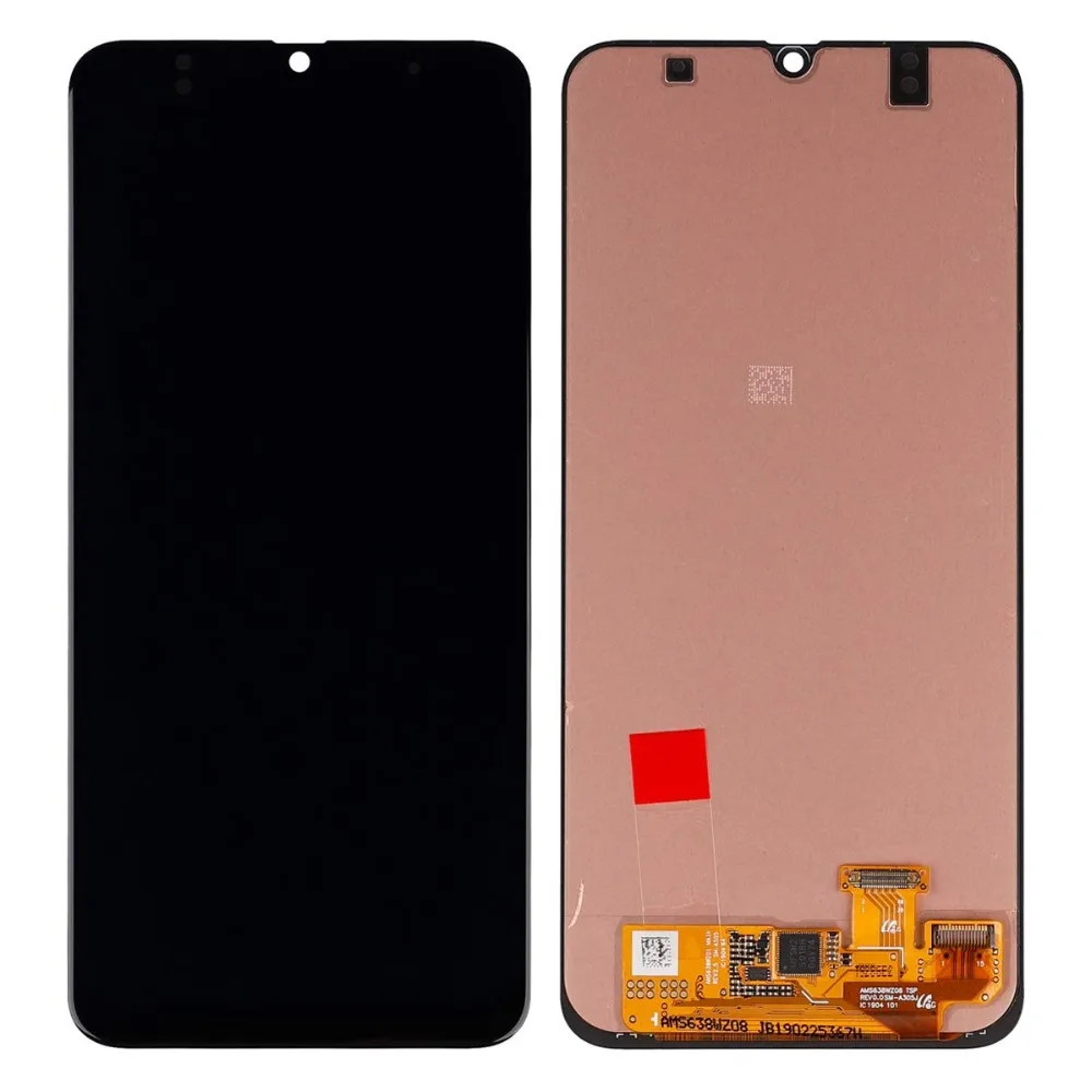 Супер AMOLED lcd для samsung A30 6,4 ''дисплей для samsung GALAXY A30 A305/DS A305F A305FD A305A кодирующий преобразователь сенсорного экрана в сборе