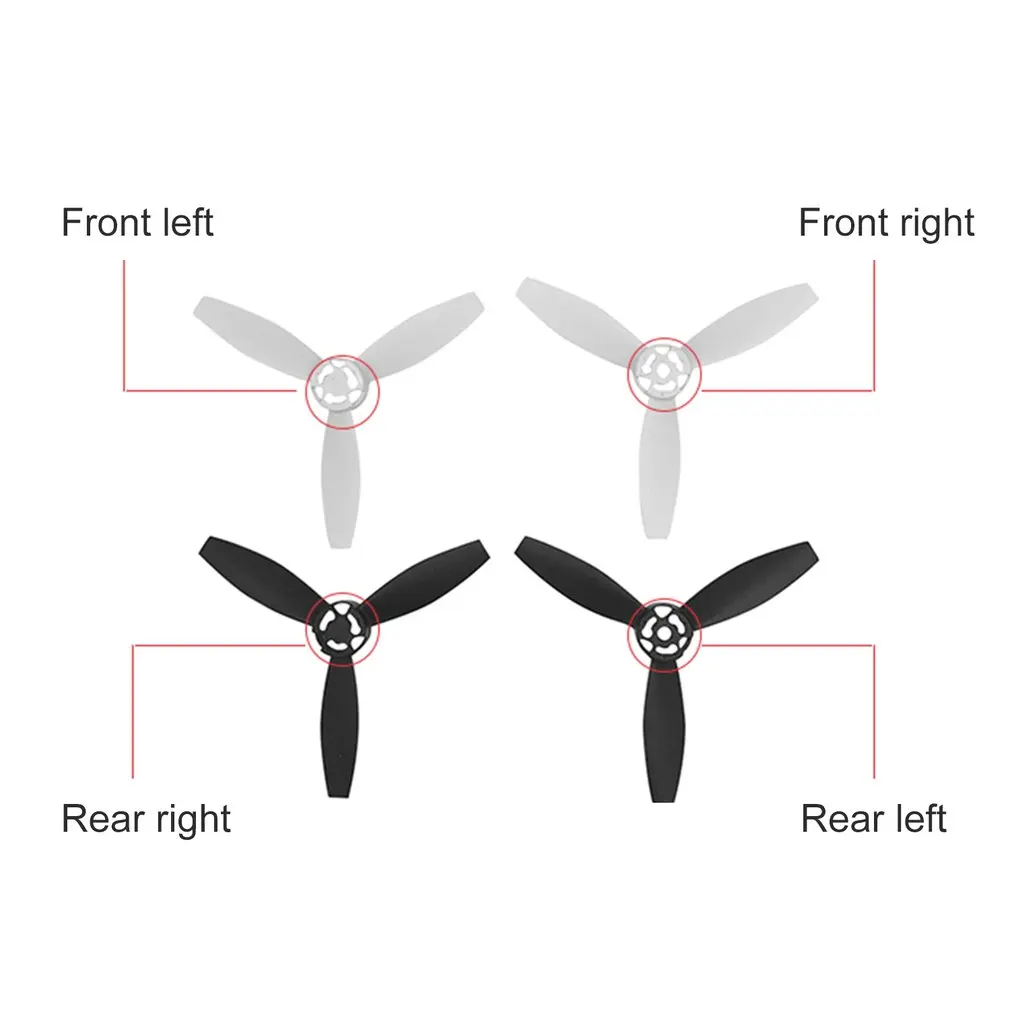 4 пары малошумный быстросъемный Пропеллер для DJI Mavic Pro Platinum Замена складного лезвия пропеллера запасные части крыло