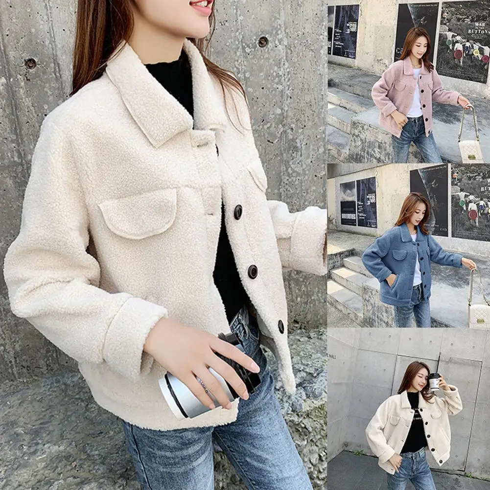 Натуральный мех овчины пальто женские зимние из натуральной шерсти женский