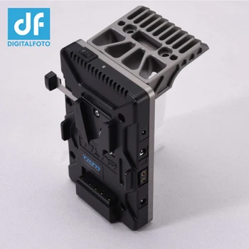 

DF IGITALFOTO TILTA for FS7 Power Supply System(15mm Rod Adaptor) two colors silver and black dslr v mount power adapter