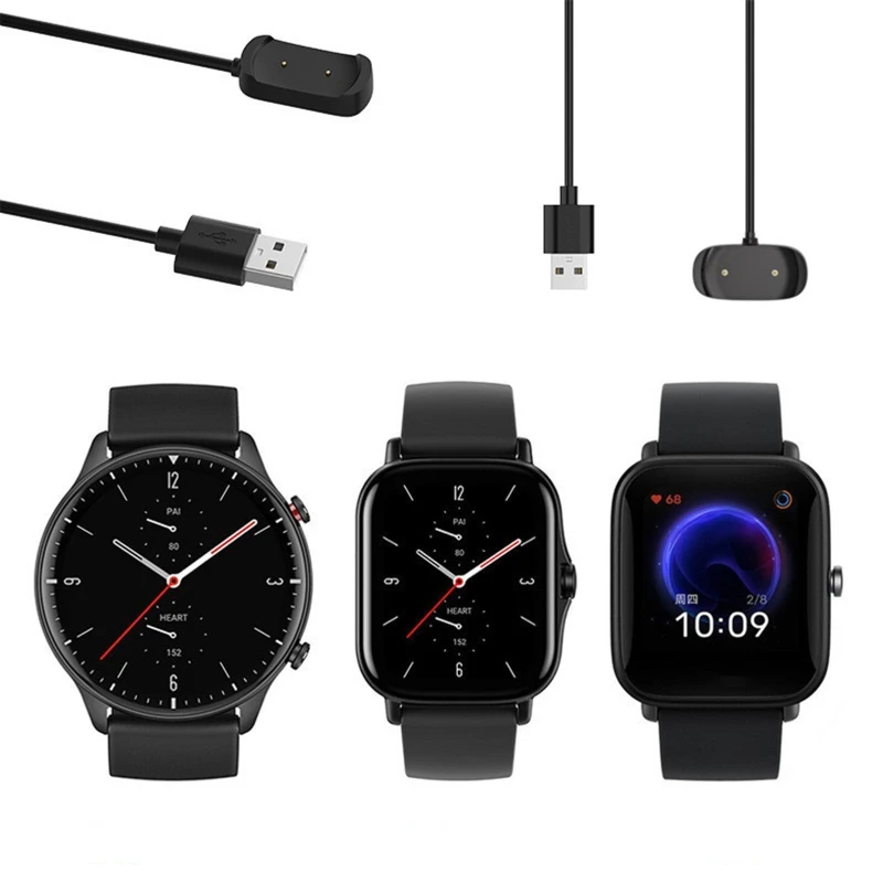 1M USB ڱ    ̺ Huami Amazfit GTR 2/GTS 2/Bip U Ʈ ġ ⺣̽ 