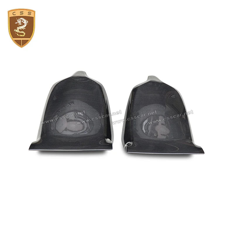 Высокое качество 7 шт./компл. полностью углеродное волокно чехлы на заднюю часть