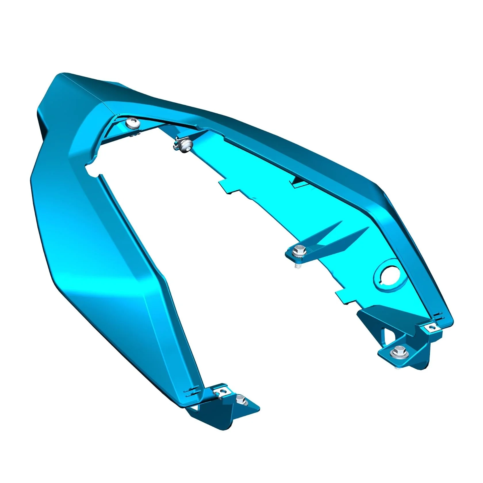 

Motorcycle Rear Tail Cover Skirt Wing Left and Right Shell Original Accessories for Kiden Kd150-z