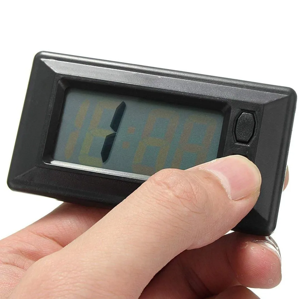 Домашние электронные LCD Цифровые часы высокого качества ультра тонкий цифровой