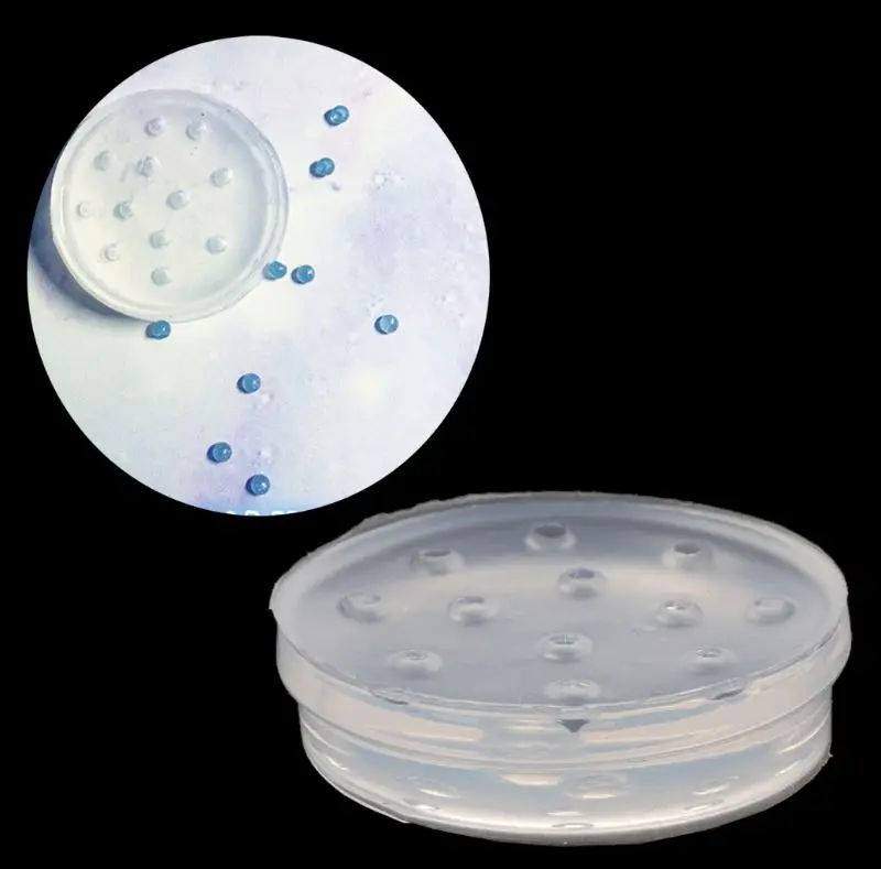 Прозрачные силиконовые мини 3 мм круглые опаловые бусины форма эпоксидная смола