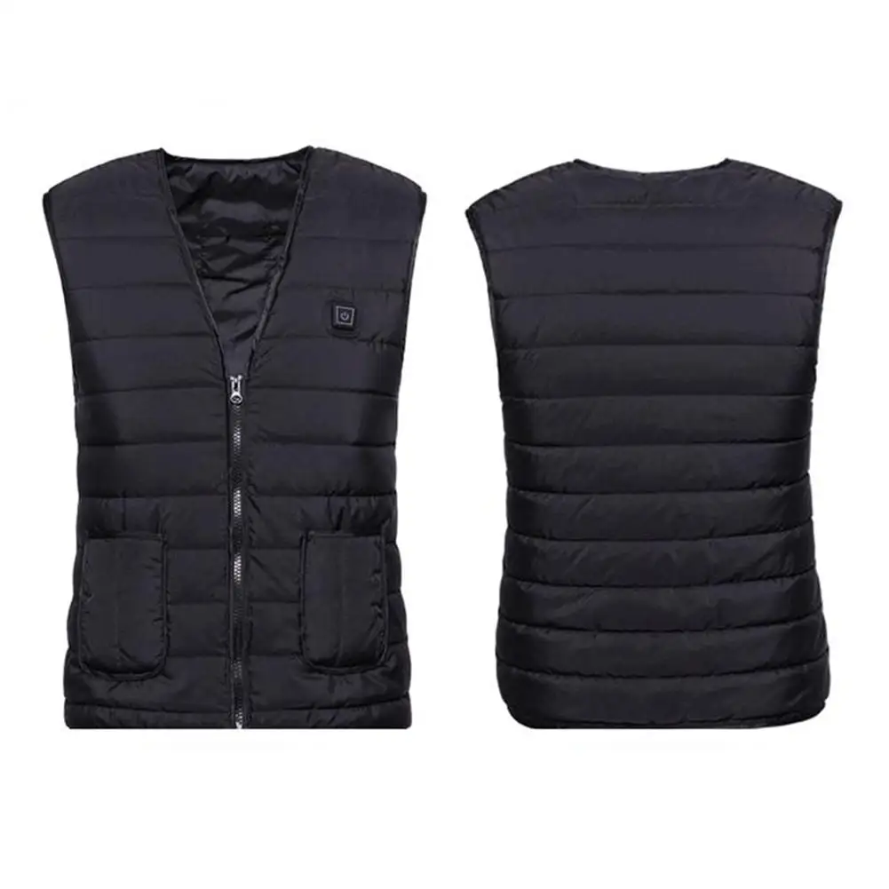 Motorbike Heating Electric Vest USB Charging Heated Cold-Proof Washable Clothes Motorcycle Camping Hiking Warm Jacket | Автомобили и