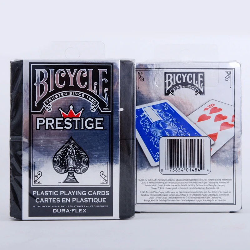 1 колода велосипедных карт пластиковые игральные карты Prestige обычная
