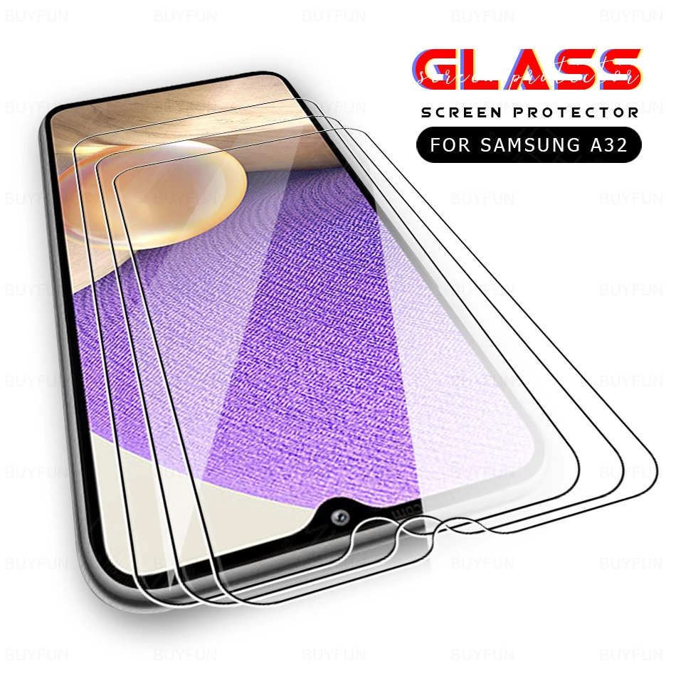 3 piezas de vidrio templado para samsung galaxy a32 5g 4g a12 a02s a02 a52 a72 m62 m02s protector de pantalla samsun 12 02 32 proteger película