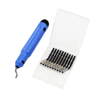 

Manual Handheld Trimming With Cutter Heads Edge Durable Polishing Deburring Tool Portable Metal Button Plastic Universal