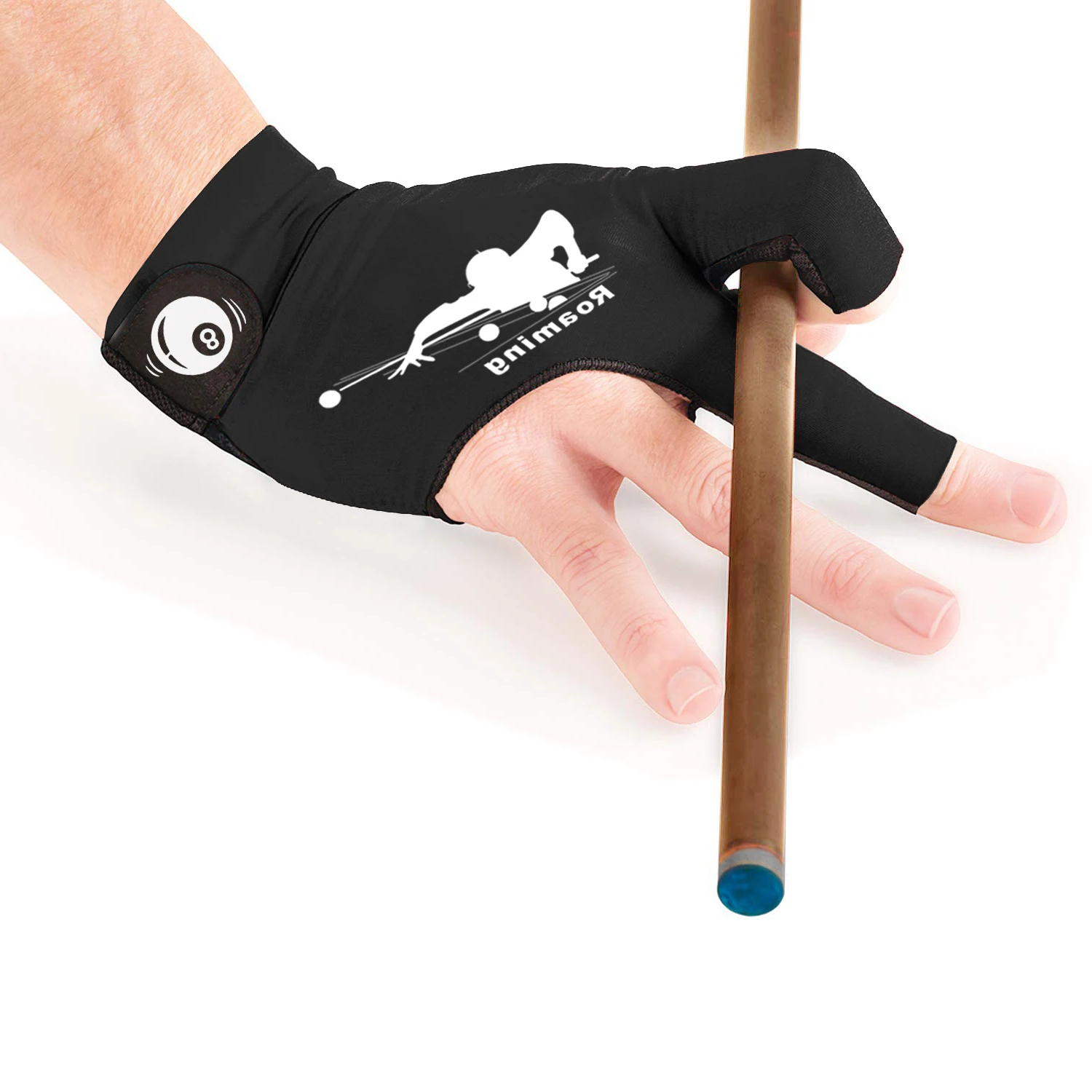 Roaming Billiards Glove Carom Pool Glove Snooker Cue Sport Glove Fit on Left Hand for Men and Women 